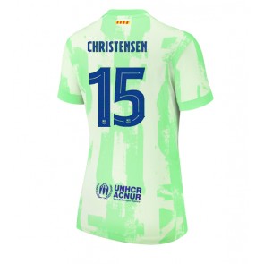 Billiga Barcelona Andreas Christensen #15 Tredjeställ Dam 2024-25 Kortärmad